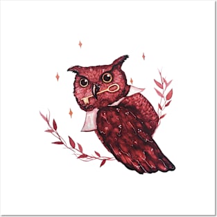 Mystery owl Posters and Art